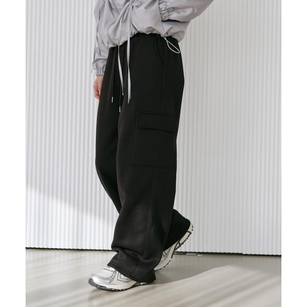 『タイムセール実施中』ZOZO問い合わせ番号:89994188ショップ:UNE MANSION，ユヌマンションブランド:UNE MANSION，ユヌマンション商品名:【起毛仕様/男女兼用/UNISEX】カーゴポケット起毛スウェットパンツカテ...