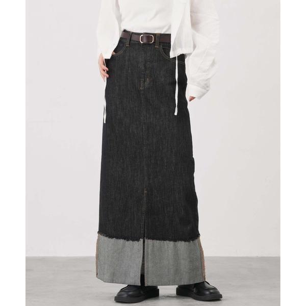 『タイムセール実施中』ZOZO問い合わせ番号:90090900ショップ:マルチサイズ，マルチサイズブランド:1chaku.，イッチャク，マルチサイズ，マルチサイズ商品名:ロールアップデニムロングスカートカテゴリ:スカート>デニムスカー...
