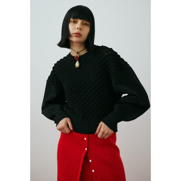 ニット セーター 3D knit tops　　3Dニットトップス レディース