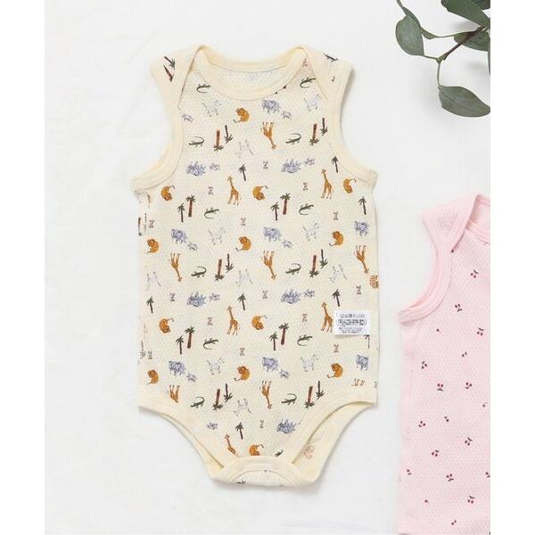 ※このアイテムは返品・交換対象外商品です。ZOZO問い合わせ番号:90124687ショップ:F.O.Online Store，エフオーオンラインストアブランド:apres les cours，アプレレクール商品名:ベビーメッシュ肌着　総柄カ...