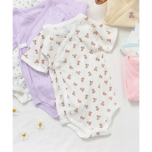 ※このアイテムは返品・交換対象外商品です。ZOZO問い合わせ番号:90124699ショップ:F.O.Online Store，エフオーオンラインストアブランド:apres les cours，アプレレクール商品名:ベビー半袖リブグレコ肌着　...