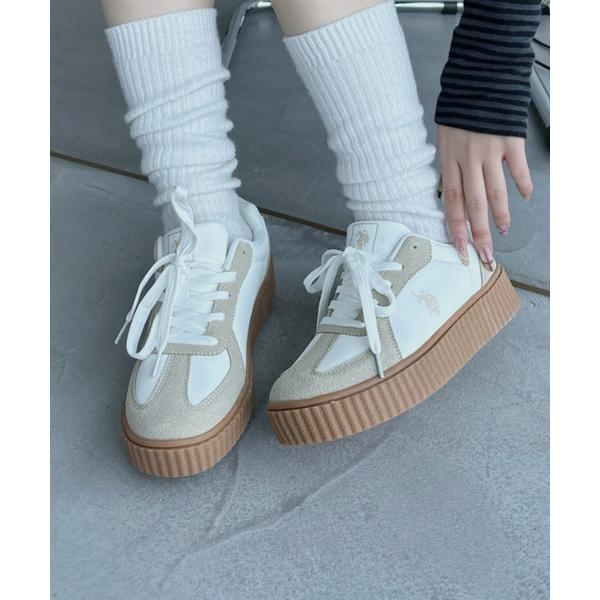 『タイムセール実施中』ZOZO問い合わせ番号:90193913ショップ:Ada.，エイダブランド:U.S. POLO ASSN.，ユーエスポロアッスン，Ada.，エイダ商品名:U.S. POLO ASSN. ローカット 厚底 スニーカーカテ...