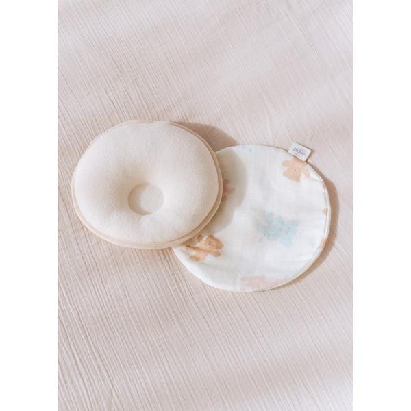 ベッド 寝具 「Sleep」「BABY」ぬいぐるみ柄 ピローケース