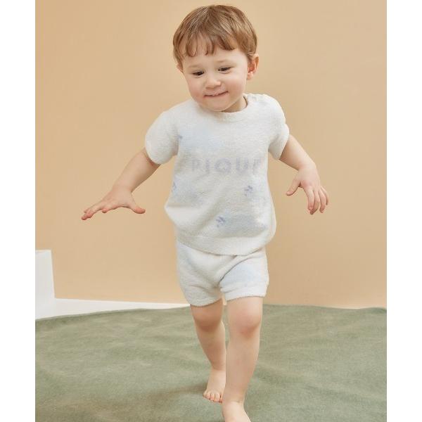 ベビー 「限定カラーあり」「BABY」スムーズィーダイナソージャガードショートパンツ
