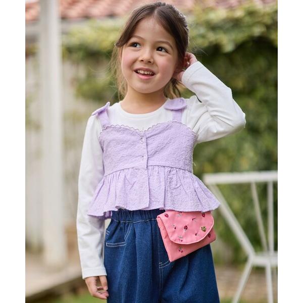 ZOZO問い合わせ番号:90321093ショップ:any FAM，エニィ ファムブランド:any Fam，エニィファム商品名:総柄刺繍 移動ポケットカテゴリ:バッグ>ボディバッグ/ウエストポーチブランド品番:BOZ3GM0211素材:...