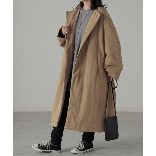 ZOZO問い合わせ番号:90321949ショップ:HUG.U，ハグユーブランド:HUG.U，ハグユー商品名:軽いっ エア中綿コートカテゴリ:ジャケット/アウター>チェスターコートブランド品番:f101素材:表地: ナイロン100%， ...