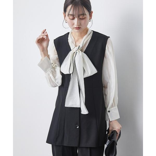 ZOZO問い合わせ番号:90322422ショップ:nissen，ニッセンブランド:nissen，ニッセン商品名:ジレセットアップ（ペプラムジレ＋パンツ）カテゴリ:フォーマルスーツ/小物>スーツセットブランド品番:BNC0325A000...