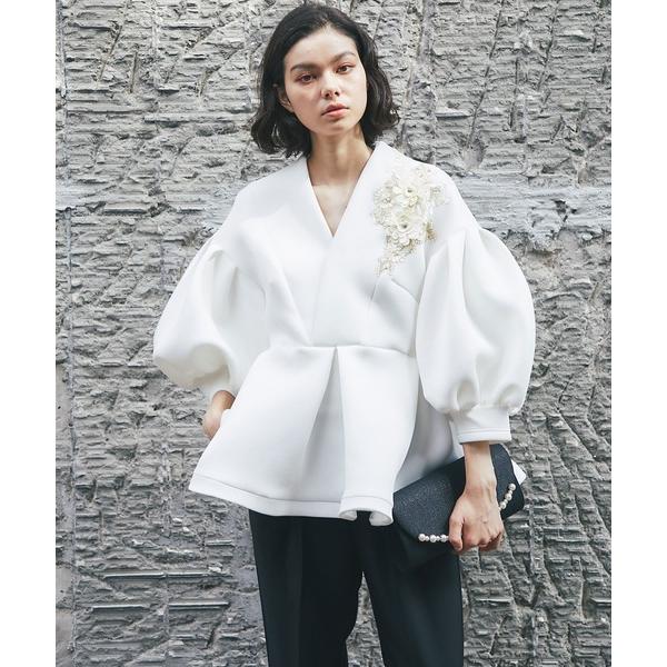 ZOZO問い合わせ番号:90322844ショップ:SMILE ORCHID，スマイルオーキッドブランド:ANOTHER S，アナザーエス商品名:花刺繍モチーフ付きペプラムトップス＆テーパードパンツセットアップカテゴリ:フォーマルスーツ/小物...