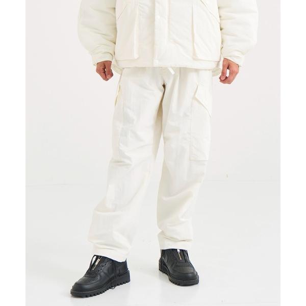 ワイドパンツ カーゴパンツ 「N.HOOLYWOOD/エヌハリウッド」別注 9242-CP05-001 CARGO PANTS WHITE EDITION メンズ