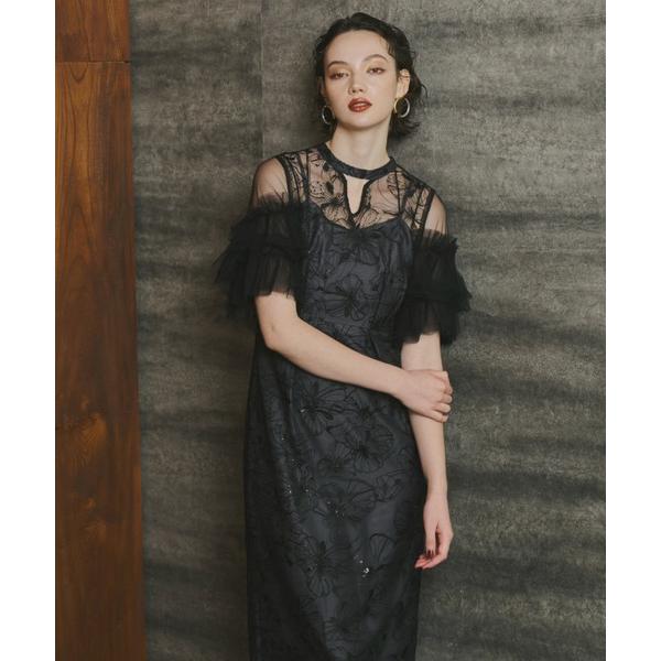 ZOZO問い合わせ番号:90357454ショップ:ANDRESD，アンドレスドブランド:ANDRESD，アンドレスド商品名:キーネックエンブロイダリードレス / key neck embroidery dressカテゴリ:ワンピース/ドレス...