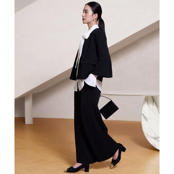 『タイムセール実施中』ZOZO問い合わせ番号:90424679ショップ:DRESS+，ドレス プラスブランド:DRESS PLUS，ドレスプラス，DRESS STAR，ドレス スター商品名:セットアップ  2点セットパーティー ワイドパンツ...