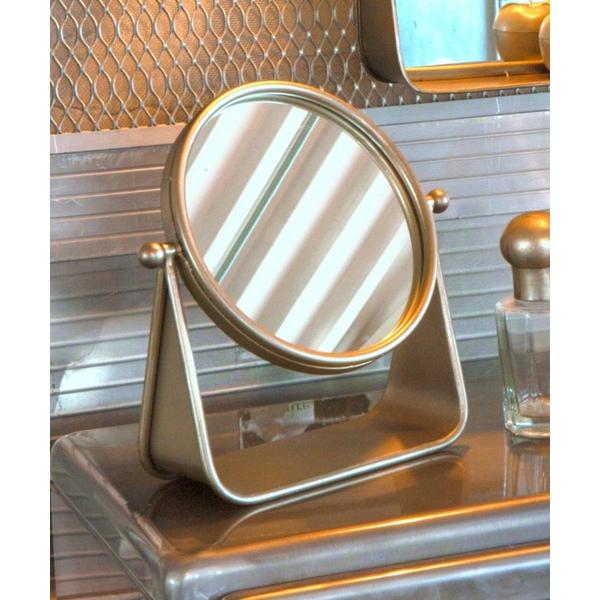 ZOZO問い合わせ番号:90486492ショップ:DULTON，ダルトンブランド:DULTON，ダルトン商品名:METAL TABLETOP MIRROR/卓上ミラーカテゴリ:インテリア>ミラーブランド品番:RNJ-0804素材:ガラ...