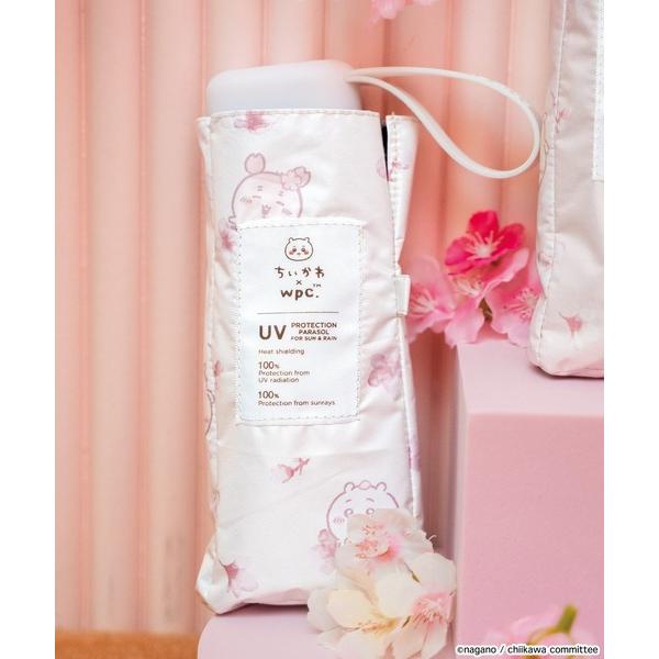 『セール実施中』ZOZO問い合わせ番号:90518591ショップ:Wpc./KiU，ダブリュピーシーキウブランド:Wpc.，ダブリュピーシー商品名:遮光 ちいかわ お花見 ミニ 日傘 折りたたみカテゴリ:ファッション雑貨>折りたたみ傘...