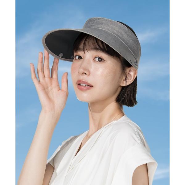 ZOZO問い合わせ番号:90518659ショップ:Wpc./KiU，ダブリュピーシーキウブランド:UVO，ウーボ，Wpc.，ダブリュピーシー商品名:完全遮光100% 最強の日傘「UVO（ウーボ）」 UV 4wayサンバイザー レディース帽子...