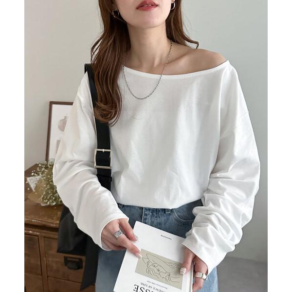 tシャツ 「新色追加!/WEB限定」2WAYワンショルプルオーバー レディース