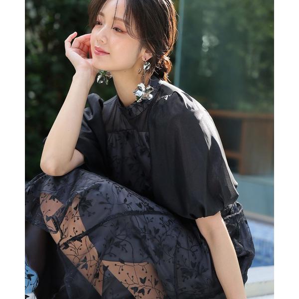 『タイムセール実施中』ZOZO問い合わせ番号:90549770ショップ:PourVous，プールヴーブランド:PourVous，プールヴー，ANDRESD，アンドレスド商品名:【低身長用サイズあり】七分袖＆ロング同窓会パフスリーブお呼ばれ結...