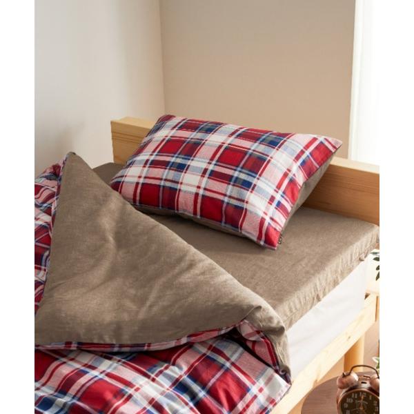 『タイムセール実施中』ZOZO問い合わせ番号:90549912ショップ:BELLUNA PLUS，ベルーナ プラスブランド:iellio，イエリオ商品名:チェック柄カバーリング シャンブレー調 布団カバー / 枕カバーカテゴリ:インテリア&...