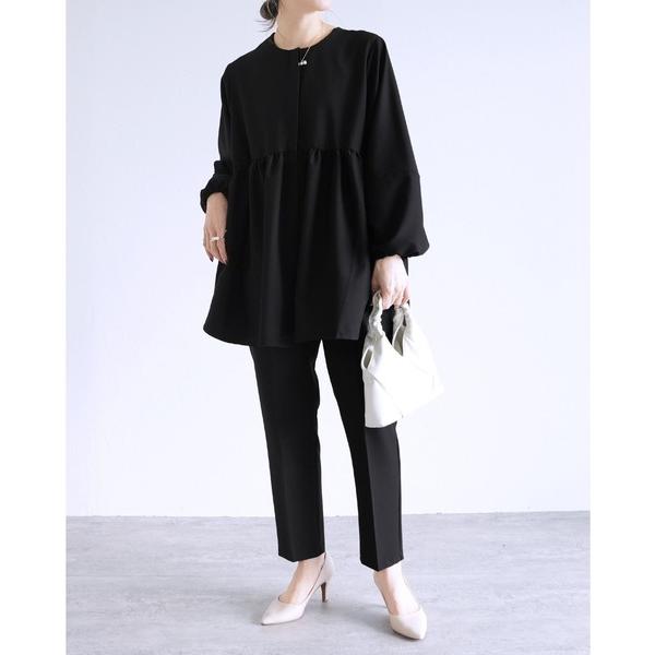 『タイムセール実施中』ZOZO問い合わせ番号:90550080ショップ:reca，レカブランド:reca，レカ商品名:ペプラムジャケット×テーパードパンツ２点セットカテゴリ:フォーマルスーツ/小物>スーツセットブランド品番:bel-h...