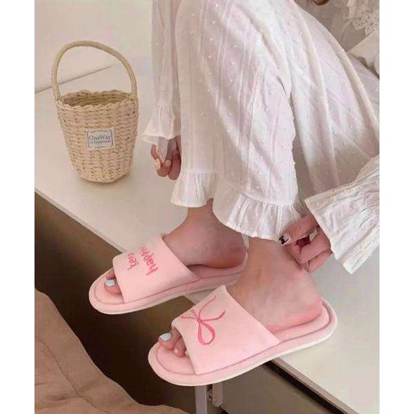 『タイムセール実施中』ZOZO問い合わせ番号:90550540ショップ:Port，ポートブランド:Port，ポート商品名:【 Sowel. / ソエル 】 フレンチ リボン ルームシューズ #_カテゴリ:インテリア>ルームシューズ/ス...