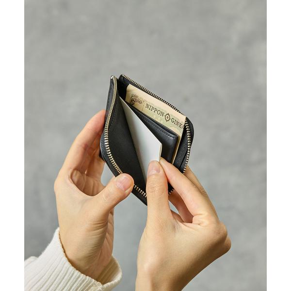 財布 PADRONE パドローネ / Coin case 02 (with key chain) モストロレザー サフィアーノレザーコンパクトウォレット 牛革スマートウォレット キーチェー…