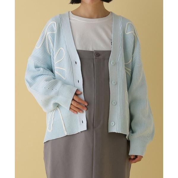 『タイムセール実施中』ZOZO問い合わせ番号:90656030ショップ:LEPSIM，レプシィムブランド:LEPSIM，レプシィム商品名:【産前・産後対応】マタニティ／7ゲージコード刺繍カーディガン　253219カテゴリ:ママ＆ベビー&gt...