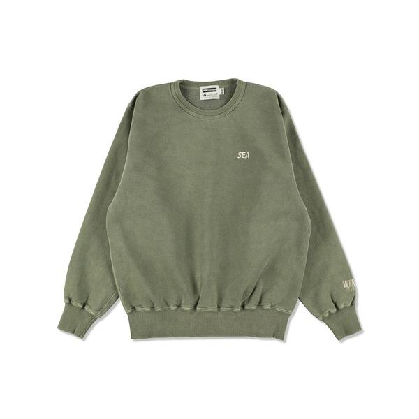トレーナー スウェット REDWOOD CLASSICS x WDS Pigment Polar Crewneck Sweatshirt メンズ