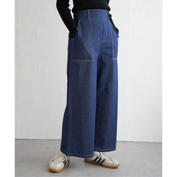 パンツ 6.5OZデニムベイカーパンツ レディース