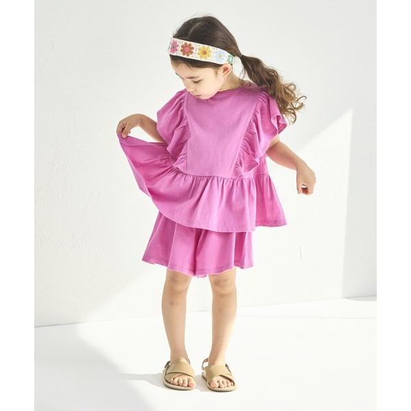 ZOZO問い合わせ番号:90689486ショップ:pairmanon，ペアマノンブランド:pairmanon，ペアマノン，coucou manon，ククゥ マノン商品名:【綿100%】ティアード見え フリルセットアップカテゴリ:ジャケット/...