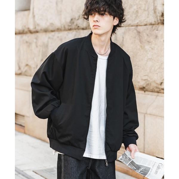 ma1 ma-1 オーバーサイズ TRストレッチMA-1/ジップアップ | JChere