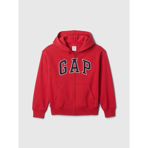 ZOZO問い合わせ番号:90722293ショップ:GAP，ギャップブランド:GAP，ギャップ商品名:リラックス GAPロゴ ジップアップパーカー (キッズ)カテゴリ:トップス>パーカーブランド品番:645416素材:コットン77%ポリ...
