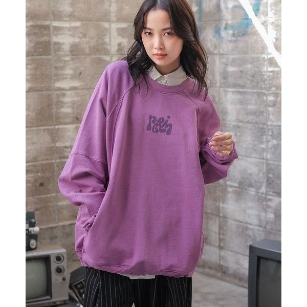 トレーナー スウェット 「UNISEX」プックリロゴスウェット レディース メンズ