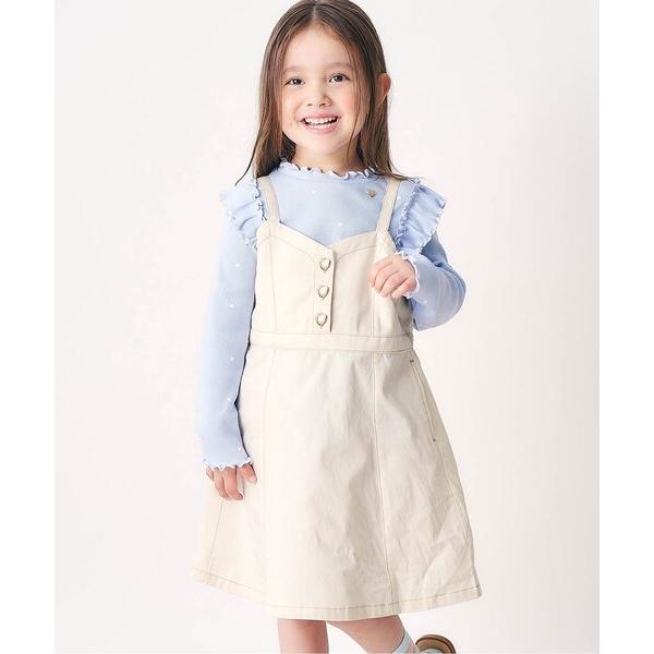 『セール実施中』ZOZO問い合わせ番号:90889154ショップ:F.O.Online Store，エフオーオンラインストアブランド:apres les cours，アプレレクール商品名:【ジュニア対応】ハートボタンジャンスカカテゴリ:ワン...