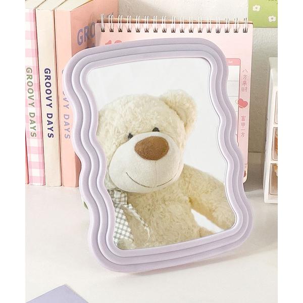 『タイムセール実施中』ZOZO問い合わせ番号:91072856ショップ:Ada.，エイダブランド:pyornim，ピョルニム商品名:ウェーブスタンドミラーカテゴリ:インテリア&gt;ミラーブランド品番:PY2221素材:ガラス， プラスチッ...