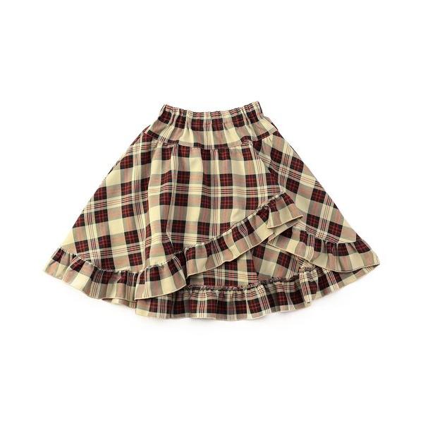 『セール実施中』ZOZO問い合わせ番号:91138268ショップ:F.O.Online Store，エフオーオンラインストアブランド:BREEZE，ブリーズ商品名:【ジュニア対応】チェックアシメスカートカテゴリ:スカート&gt;スカートブラ...