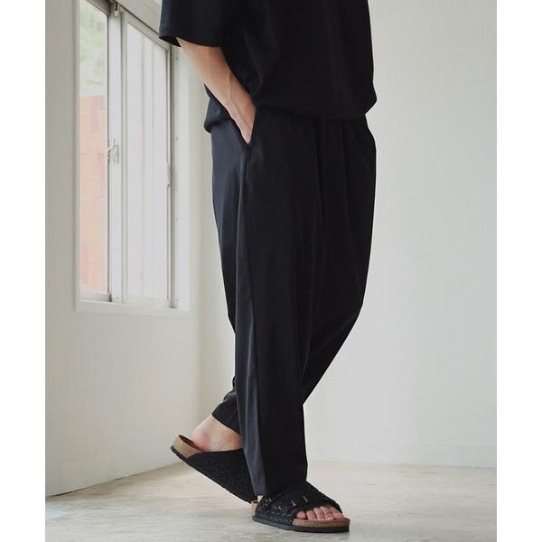 『セール実施中』ZOZO問い合わせ番号:91141451ショップ:BEAMS MEN，ビームス メンブランド:BEAMS，ビームス商品名:ワイドテーパード ドライ 2プリーツ イージーパンツカテゴリ:パンツ>スラックスブランド品番:1...