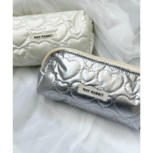 『セール実施中』ZOZO問い合わせ番号:91142402ショップ:Ada.，エイダブランド:SHEPP，シープ商品名:ハートキルティング ペンケース コスメ マルチポーチカテゴリ:財布/小物>ポーチブランド品番:PY2313素材:ポリ...