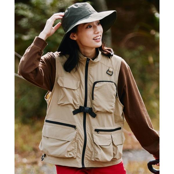 KiU/キウ 「空調服(R)」ｘKiU コラボレーション エアコンディションドマルチファンクションベストL アウトドア K420L