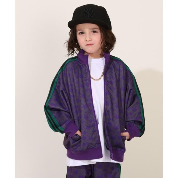 『タイムセール実施中』ZOZO問い合わせ番号:91177539ショップ:BABYDOLL，ベビードールブランド:BABYDOLL，ベビードール商品名:親子お揃い 総柄ライン ジャージジャケット 0213K （ボトムス別売）カテゴリ:トップス...