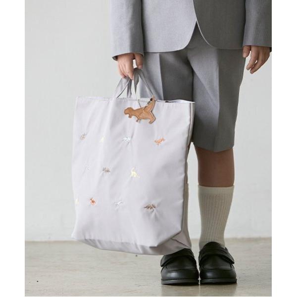 『セール実施中』ZOZO問い合わせ番号:91242254ショップ:petit main，プティマインブランド:petit main，プティマイン商品名:刺しゅうレッスンバッグカテゴリ:バッグ>トートバッグブランド品番:9551603素...