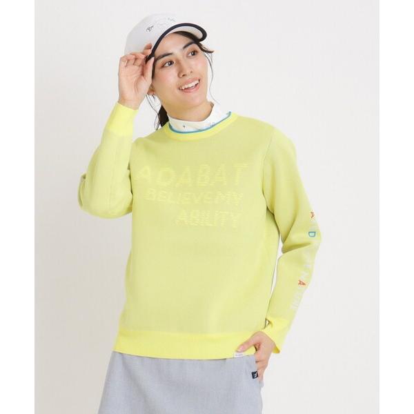 『タイムセール実施中』ZOZO問い合わせ番号:91304437ショップ:adabat，アダバットブランド:adabat，アダバット商品名:ウォッシャブル ロゴジャカードニットカテゴリ:トップス>ニット/セーターブランド品番:119-1...