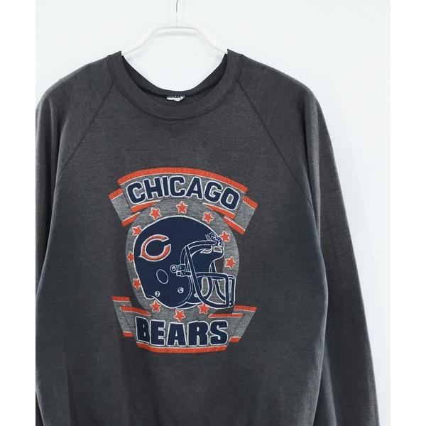 トレーナー スウェット 裏起毛 「ヴィンテージ古着」NFL CHICAGO BEARS プリントスウェット メンズ レディース