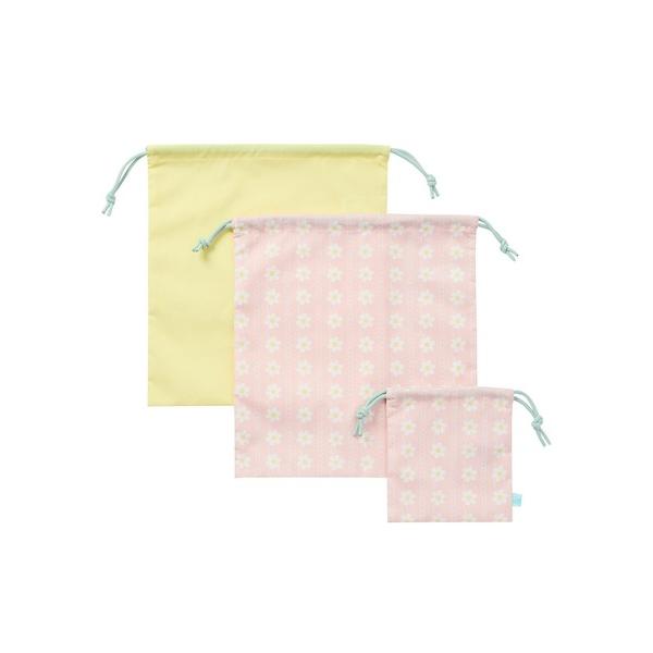 『タイムセール実施中』ZOZO問い合わせ番号:91338471ショップ:DADWAY，ダッドウェイブランド:DADWAY，ダッドウェイ商品名:D by DADWAY きんちゃく3枚セット/フラワーレース/シェルピンクカテゴリ:ママ＆ベビー&...