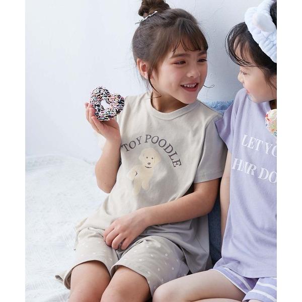 ZOZO問い合わせ番号:91411857ショップ:devirock，デビロックブランド:devirock，デビロック商品名:綿100% デビラボROOM ガールズ半袖パジャマカテゴリ:ルームウェア>ルームウェア/パジャマブランド品番:...