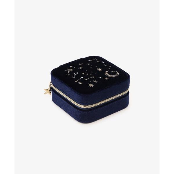 ZOZO問い合わせ番号:91412395ショップ:Afternoon Tea LIVING，アフタヌーンティー・リビングブランド:Afternoon Tea，アフタヌーンティー商品名:ベロア天体モチーフスクエアジュエリーボックスカテゴリ:イ...