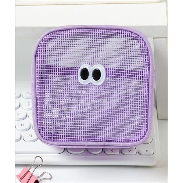 『タイムセール実施中』ZOZO問い合わせ番号:91509491ショップ:BAYBLO，ベイブロブランド:BAYBLO，ベイブロ商品名:(SB)カートゥーン アイズ メッシュ ポーチ[ワッペン]カテゴリ:財布/小物>ポーチブランド品番:...