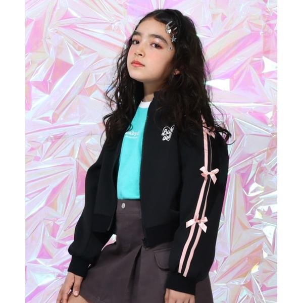 ZOZO問い合わせ番号:91544030ショップ:BABYDOLL，ベビードールブランド:BABYDOLL，ベビードール商品名:リボンジャージ 0205Kカテゴリ:トップス>ジャージブランド品番:BD-GIRL-リボンジャージ0205...