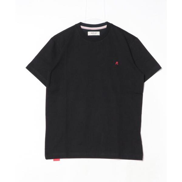 tシャツ Ｒロゴ ベーシックジャ−ジーコットンTシャツ メンズ