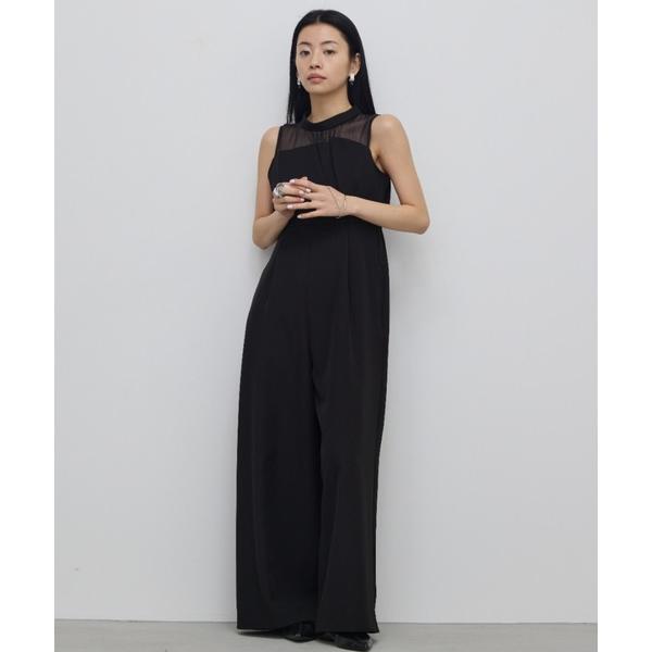 『セール実施中』ZOZO問い合わせ番号:91545846ショップ:YARD PLUS/AUNT MARIE'S，ヤードプリュス/アントマリーズブランド:AIC.，エーアイシー商品名:オーガンジー切り替えオールインワンカテゴリ:オールインワン...