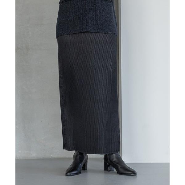 ZOZO問い合わせ番号:91614622ショップ:A part by，アパートバイブランド:A part by，アパートバイ商品名:プリーツイージータイトスカート2カテゴリ:スカート>スカートブランド品番:291631素材:【その他カ...