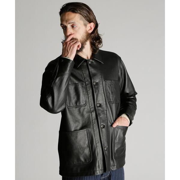 革ジャン ライダース Schott/ショット/LAMB LEATHER COVERALL JACKET/ラムレザー カバーオール ジャケット メンズ レディース